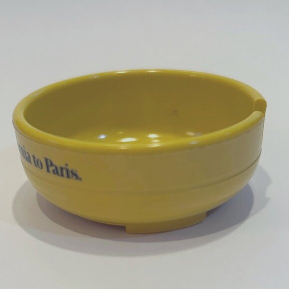 National Airlines Small Ashtray Yellow VINTAGE - Picture 5 of 12